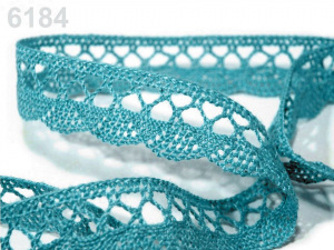 Bavlněná krajka paličkovaná šíře 18 mm