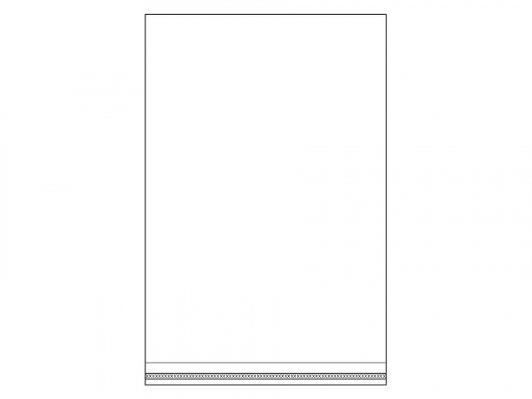 PP sáček s lepicí klopou 26x40 cm