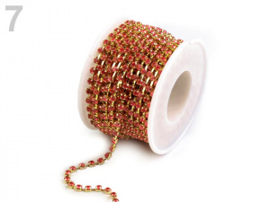 Štrasový prýmek / borta šíře 2,9 mm