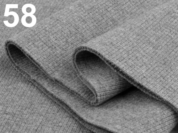 Elastický bavlněný náplet žebrovaný - tunel 16x80 cm