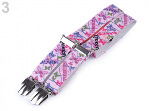 Dětské šle smajlík, motýl, tučňák