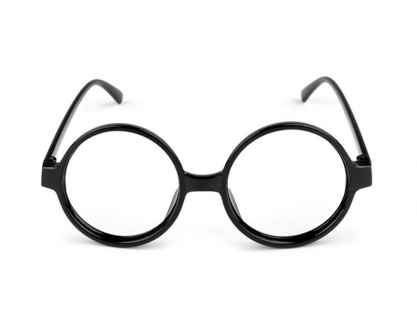 Karnevalové brýle kulaté