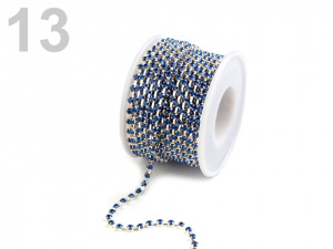 Štrasový prýmek / borta šíře 2,9 mm