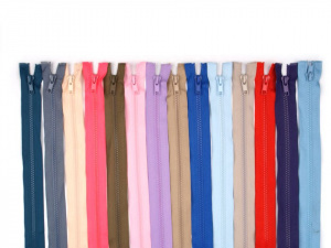 Kostěný zip No 5 délka 60 cm bundový