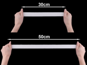 Pruženka hladká šíře 30mm tkaná ČESKÝ VÝROBEK