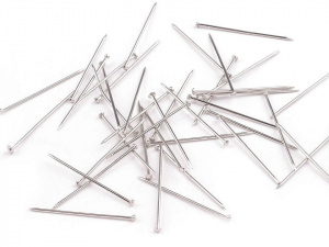 Celokovové špendlíky délka 28 mm