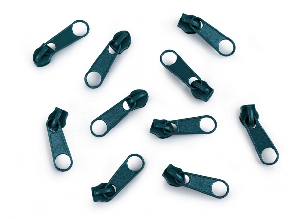 Jezdec ke spirálovým zipům No 3 pro metráž typu POL