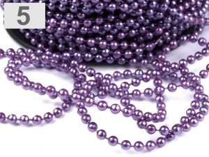 Perlový vánoční řetěz Ø4 mm