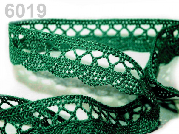 Bavlněná krajka paličkovaná šíře 18 mm