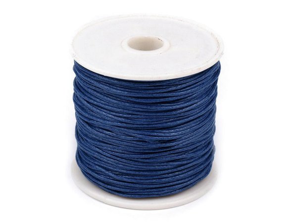 Šňůra bavlněná Ø1 mm voskovaná