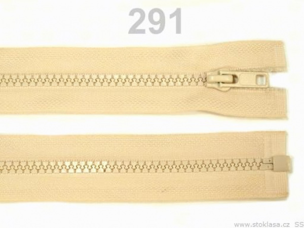 Kostěný zip No 5 délka 65 cm bundový