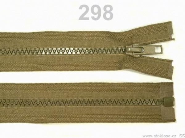 Kostěný zip No 5 délka 45 cm bundový