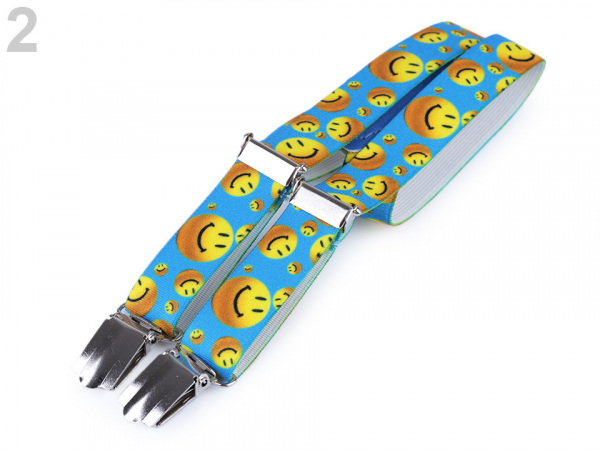 Dětské šle smajlík, motýl, tučňák