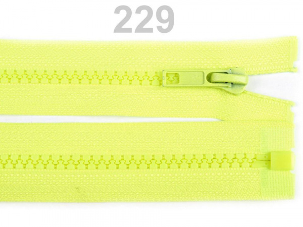 Kostěný zip No 5 délka 80 cm bundový