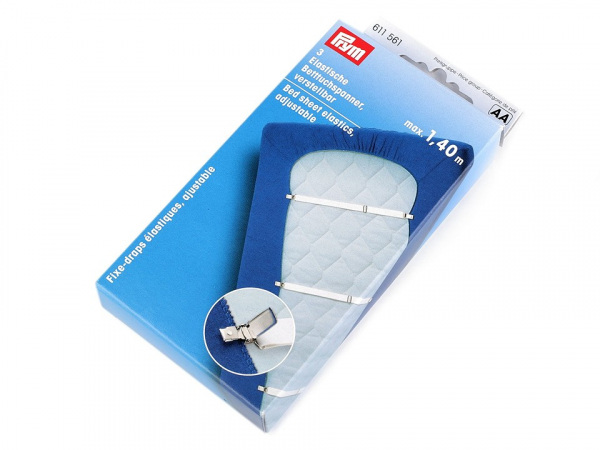 Napínáky na prostěradla Prym sada 3 ks