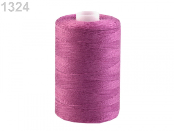 Polyesterové nitě pro overlocky i klasické šití návin 1000 m PES 40/2 James