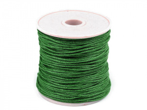 Šňůra bavlněná Ø1 mm voskovaná