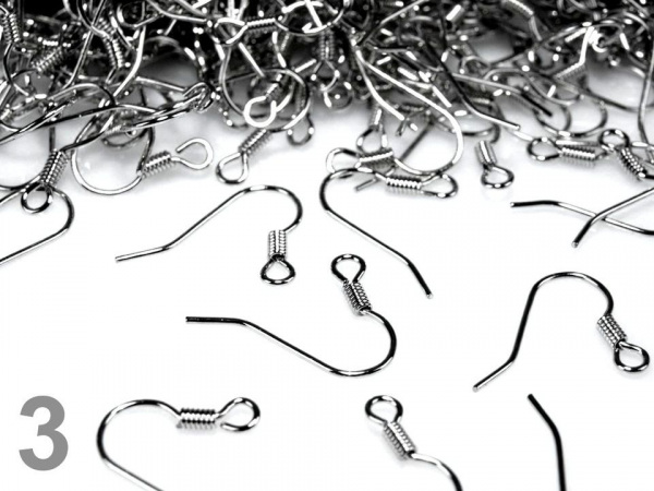 Afroháček výška 15 mm s pružinkou