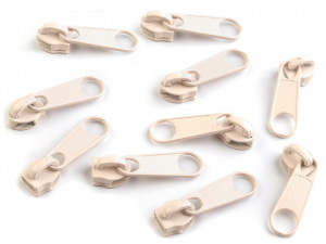 Jezdec ke spirálovým zipům No 5 pro metráž typu POL