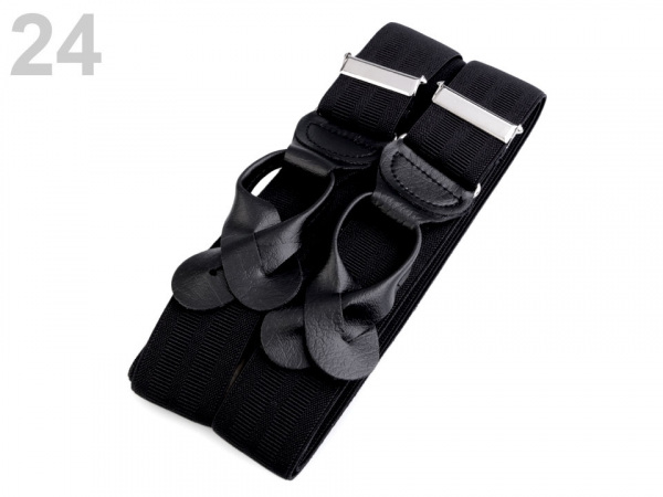 Šle na knoflíky šíře 3,5 cm délka 120 cm