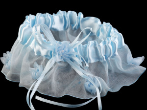 Svatební podvazek šíře v rozmezí od 6-7 cm