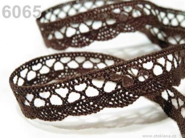 Bavlněná krajka paličkovaná šíře 18 mm