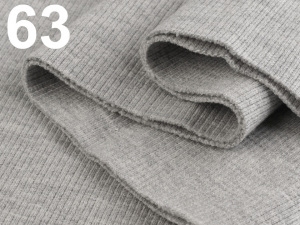 Elastický bavlněný náplet žebrovaný - tunel 16x80 cm