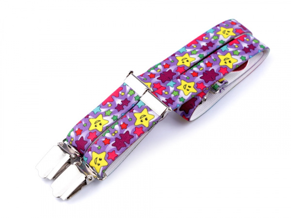 Dětské šle smajlík, motýl, tučňák