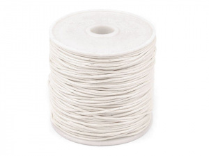 Šňůra bavlněná Ø1 mm voskovaná