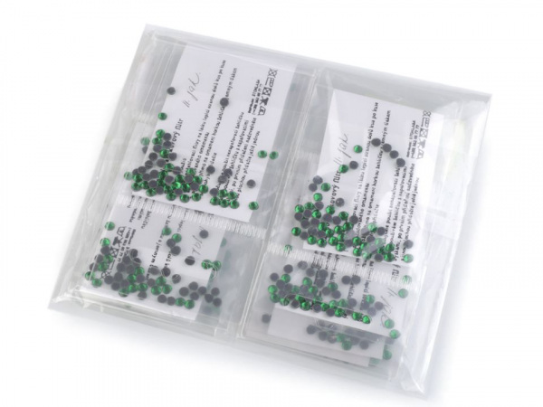 Šatonové růže HOT-FIX velikost SS16