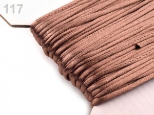 Saténová šňůra Ø2 mm