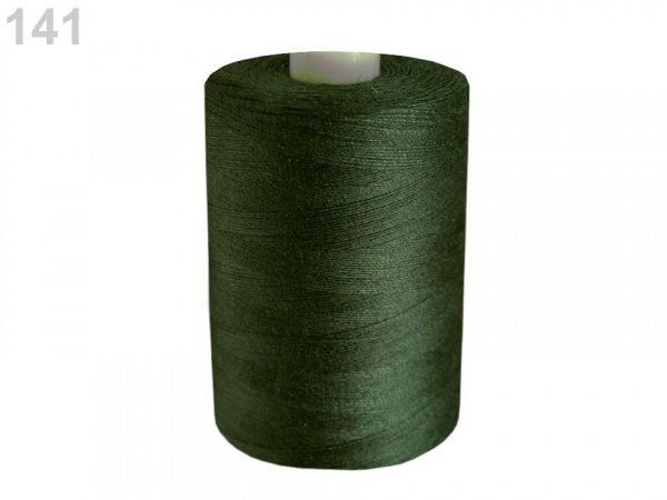 Polyesterové nitě pro overlocky i klasické šití návin 1000 m PES 40/2 James