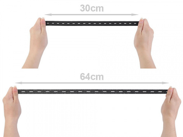 Dírková pruženka šíře 15-17 mm