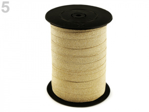 Dekorační stuha metalická šíře 10 mm