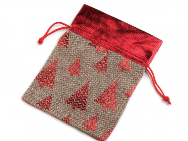 Dárkový pytlík 13x18 cm imitace juty