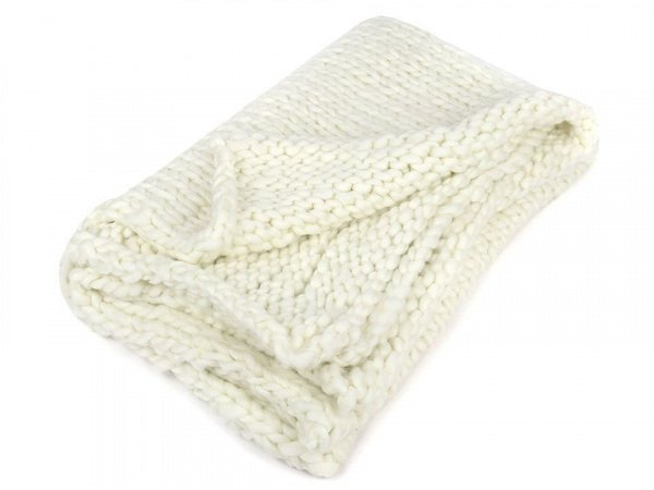 Pletená deka / pléd z extra silné příze