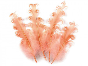 Husí peří kudrnaté délka 12-18 cm