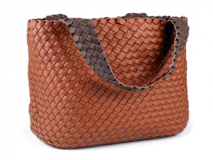 Kabelka oboustranná splétaná 31x50 cm sada 2 ks