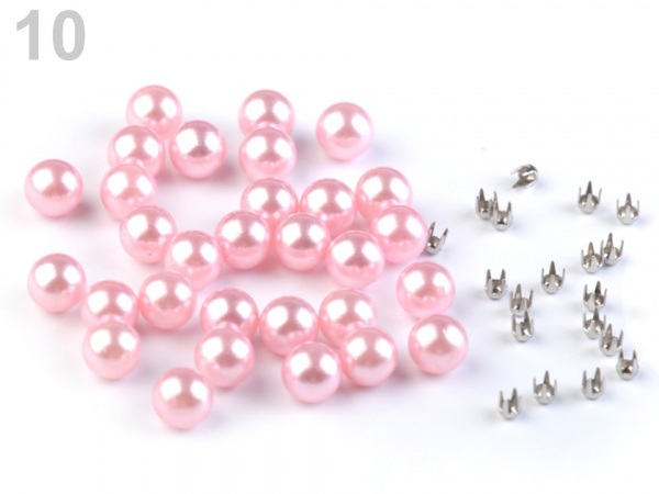 Nýtovací sada perly a cvočky