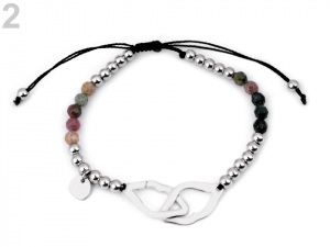 Náramek z nerezové oceli strom života, rty