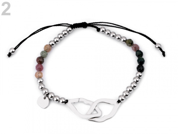 Náramek z nerezové oceli strom života, rty