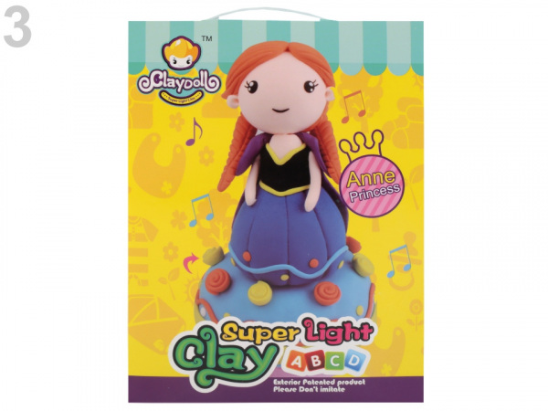 Kreativní sada modelování hrající princezny