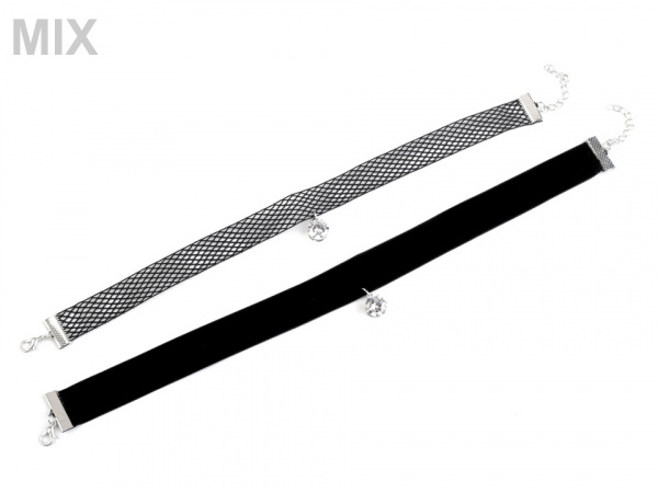 Náhrdelník choker / obojek s přívěskem