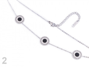 Náhrdelník z nerezové oceli mandala