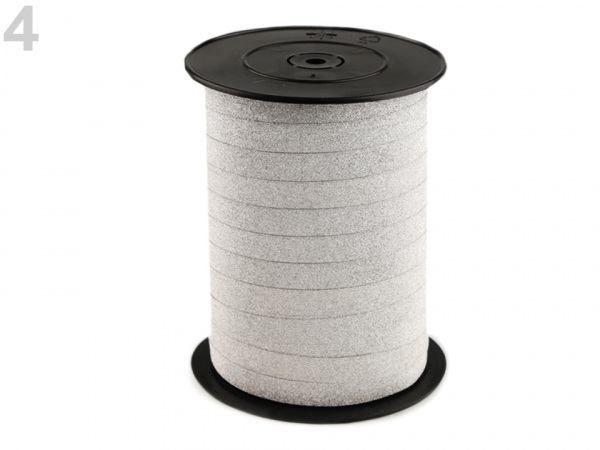 Dekorační stuha metalická šíře 10 mm