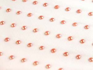 Nažehlovací perly velikost SS26 na přenášecí fólii