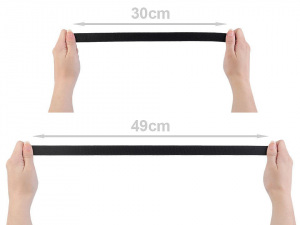 Pruženka saténová / ramínková šíře 20 mm