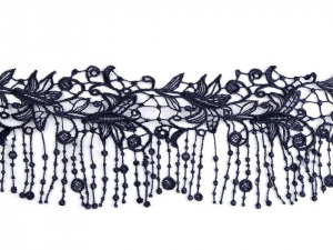 Krajka s třásněmi šíře 87 mm