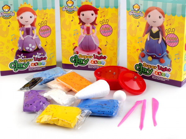 Kreativní sada modelování hrající princezny