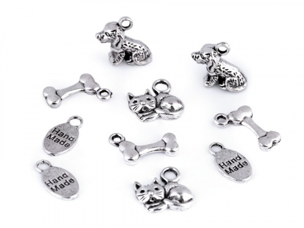 Mix přívěsků se zvířecími motivy